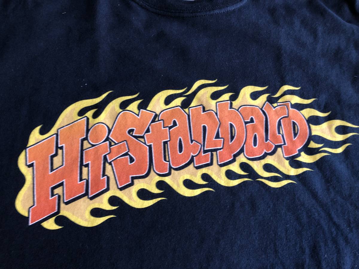 ハイスタ　Tシャツ　HI-standard　ハイスタンダード　パンク　メロコア　オフィシャル　ネイビー　 TEE_画像5