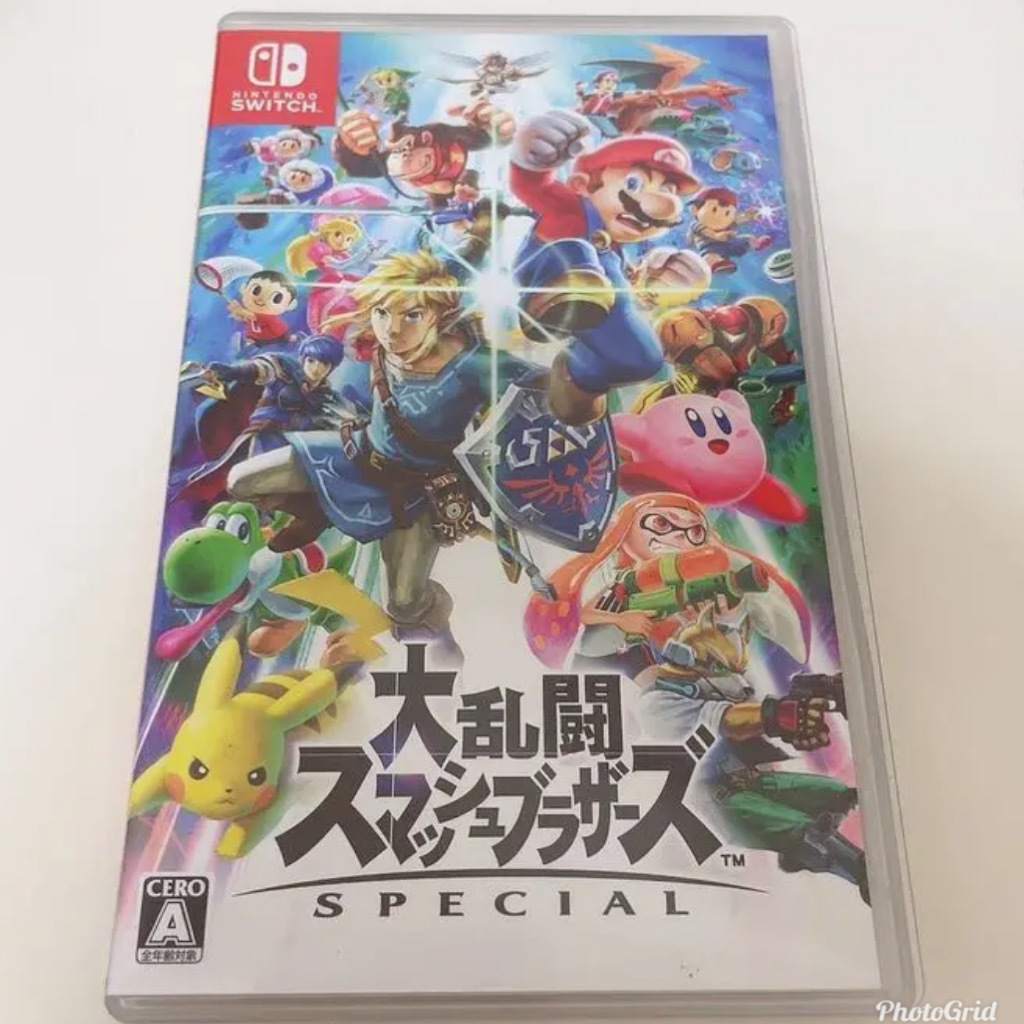 ★ケースのみ【即決 送料無料】ケースのみ　大乱闘スマッシュブラザーズSPECIAL Nintendo Switch ニンテンドースイッチ 