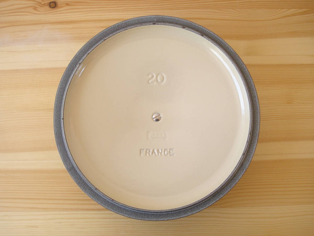 ルクルーゼ ココットロンド 20cm ブルーベルパープル□両手鍋 鋳物