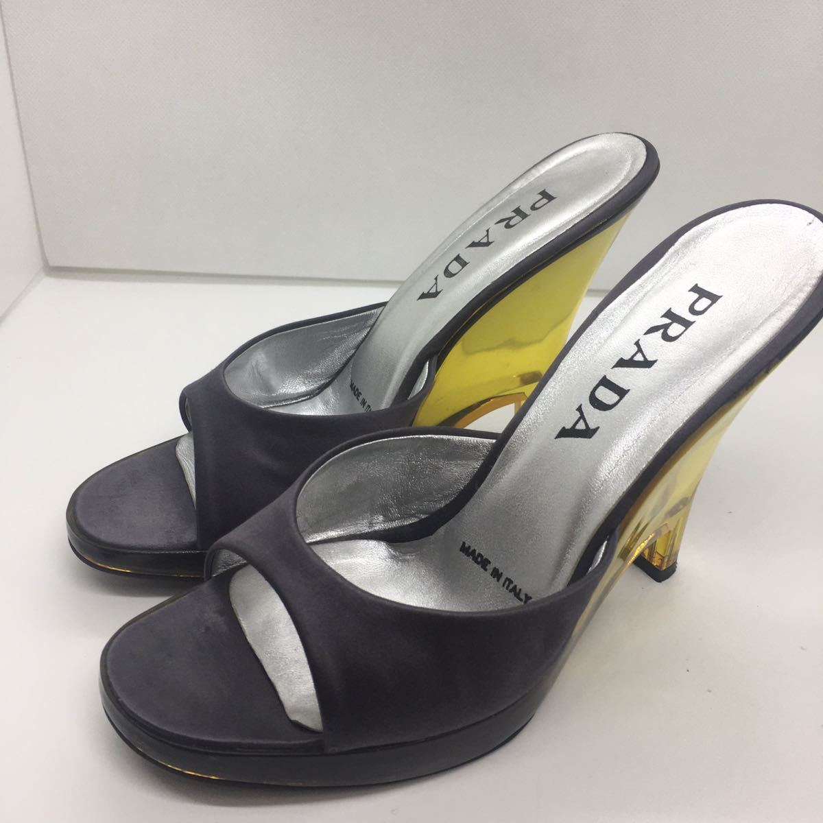 楽天ランキング1位】 PRADA サンダル 美品38サイズ opri.sg