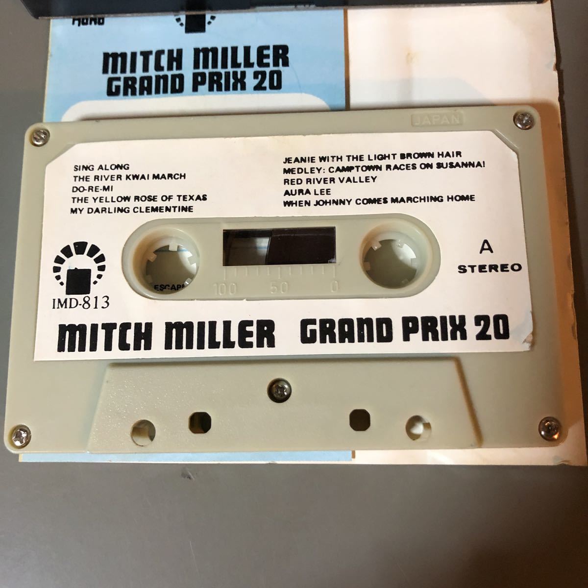 ミッチ・ミラー GRAND PRIX 20 東南アジア盤カセットテープ●の画像4
