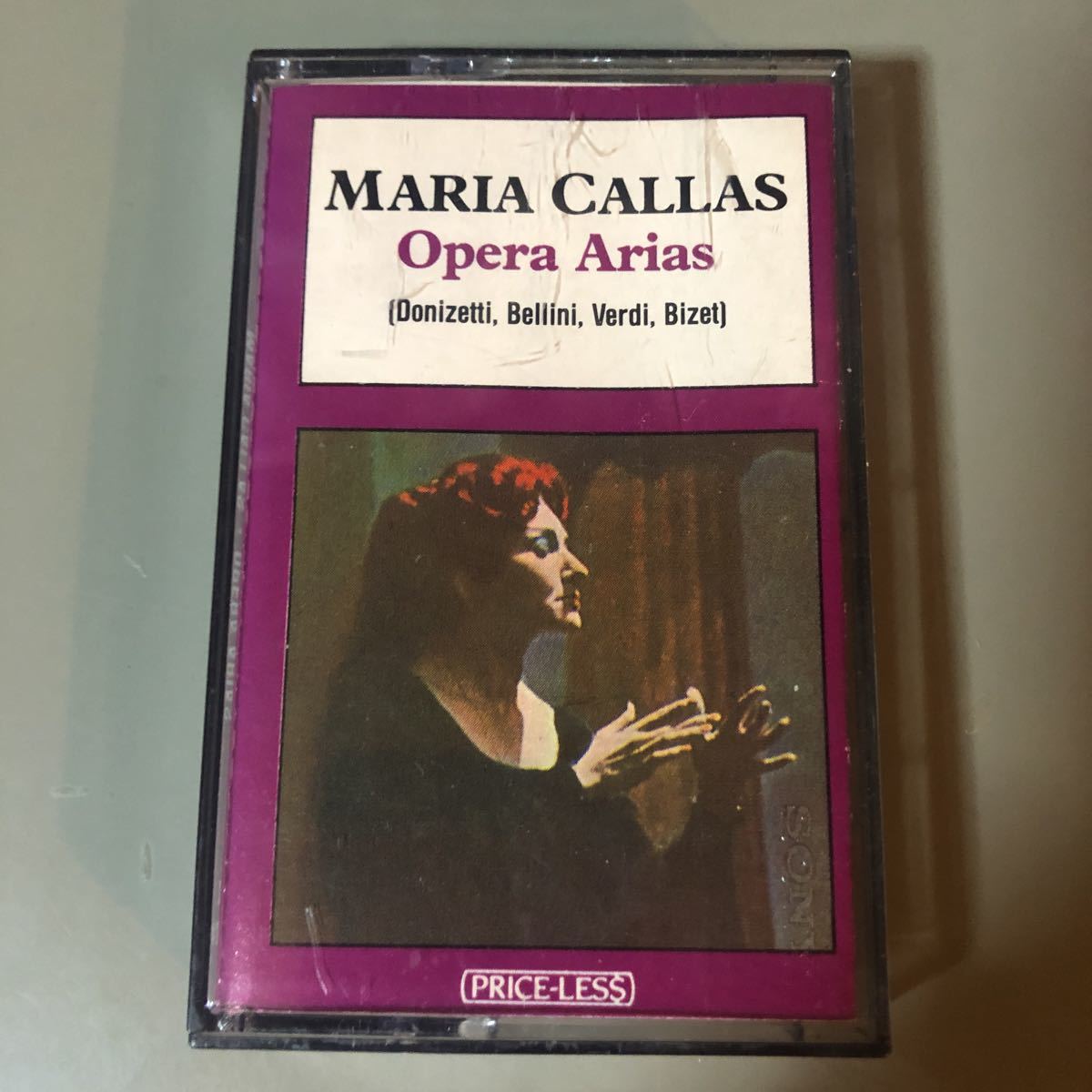 マリア・カラス　Opera Arias USA盤カセットテープ■_画像1