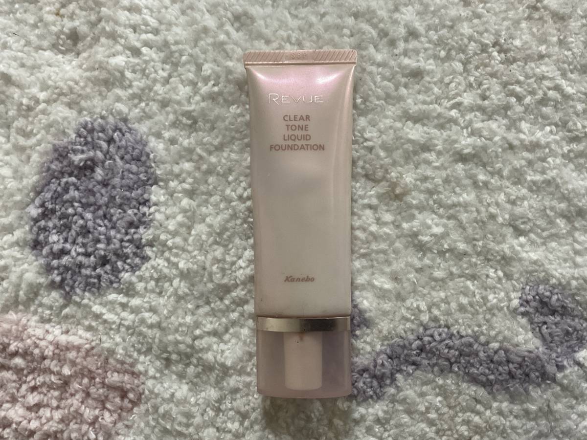 Kanebo Review Clear Tone Requid Foundation Ocher C с 140 иен