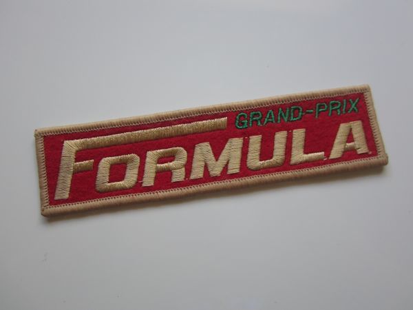 ビンテージ FORMULA Formula1 フォーミュラ グランプリ F1 チーム ワッペン/ステッカー 自動車 カー用品 レーシングチーム ② 93_画像1