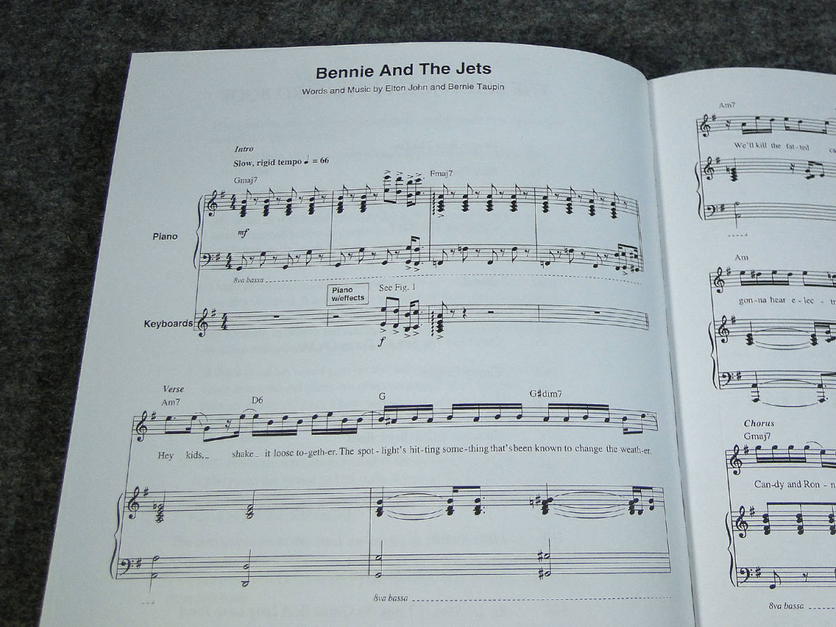 o) ヴォーカル、ピアノ エルトン・ジョン Elton John Keyboard Book 2nd Edition[1]1377_画像3