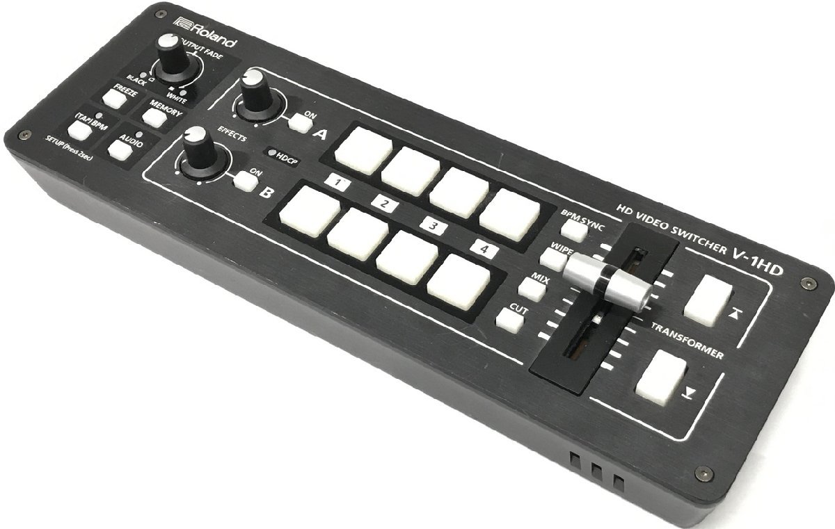 1円 Roland ローランド V-1HD HD VIDEO SWITCHER ビデオミキサー(VJ 1円 Roland ローランド V-1HD HD VIDEO SWITCHER ビデオミキサー(VJ