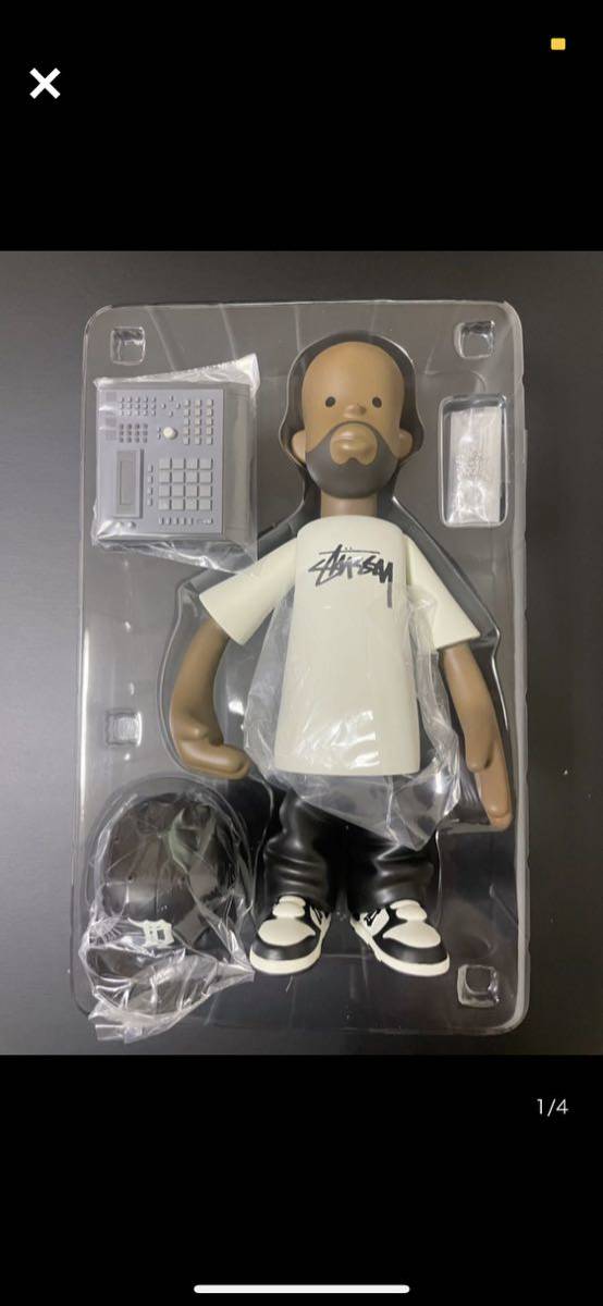 激レア J DILLA フィギュア Stussyコラボ Jディラ-