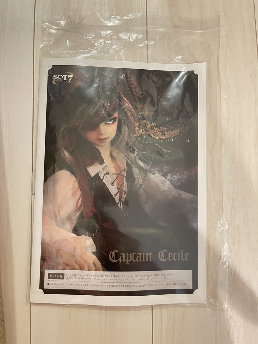 ボークス VOLKS SD17 ボークス Cecile セシル 銀貨の誓い フルセット
