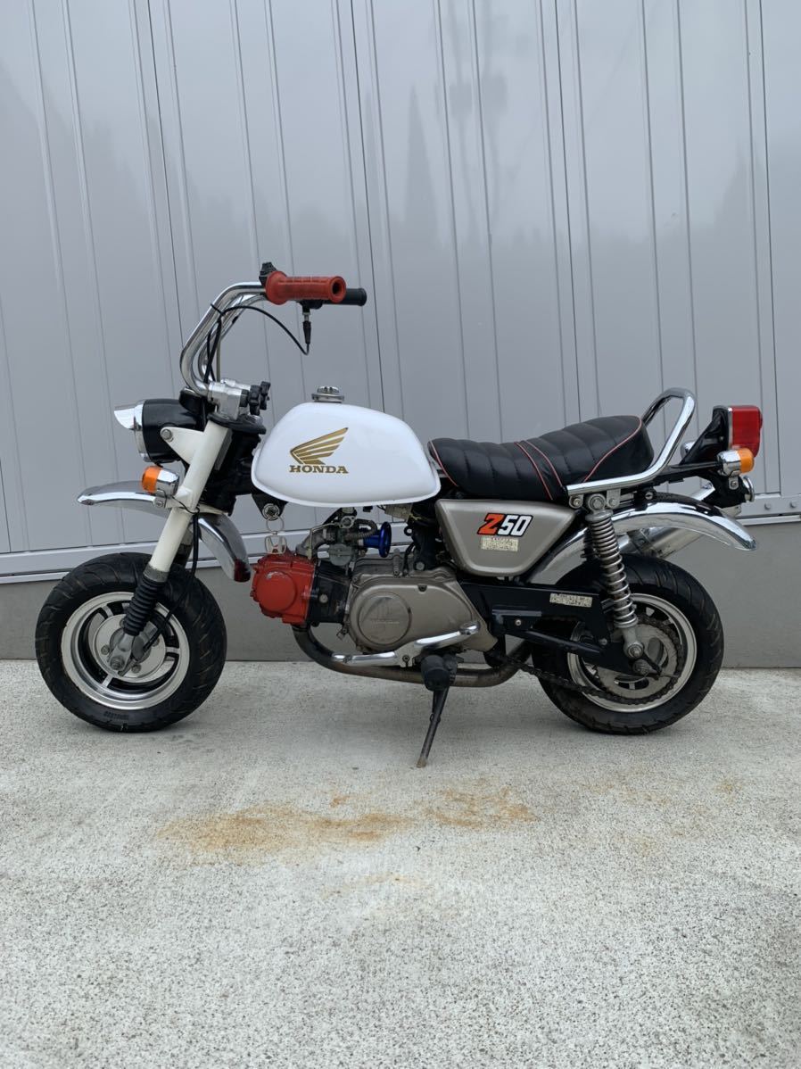 ホンダ モンキー Z50J 純正 ゴリラの方も ノーマル車 エンジン実働