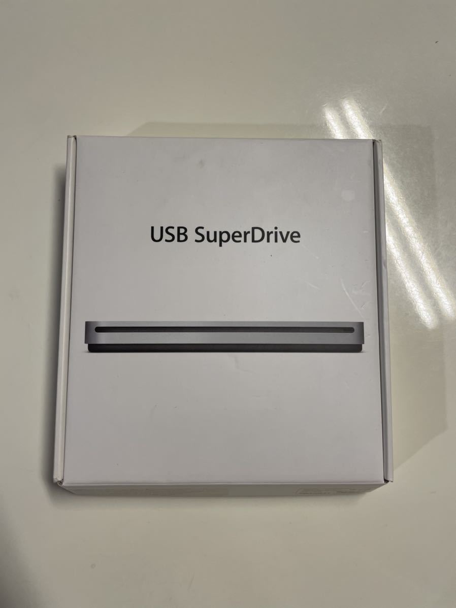 Apple MD564ZM/A USB Super Drive 外付け DVDドライブ アップル_画像1