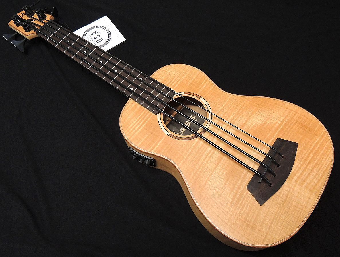 KALA UBASS-FM-FS20_06 カラ U・Bass ウクレレベース Flame Maple