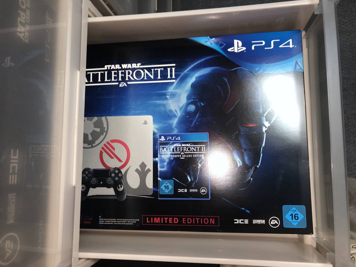 PS4 本体 新品 スターウォーズ バトルフロント2 エディション 1TB 海外