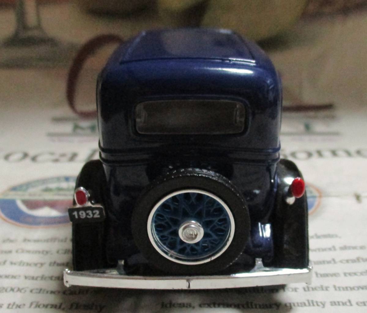 * out of print *NMMM*1/32*1932 Chevrolet Standard Coach blue ≠ Franklin Mint 