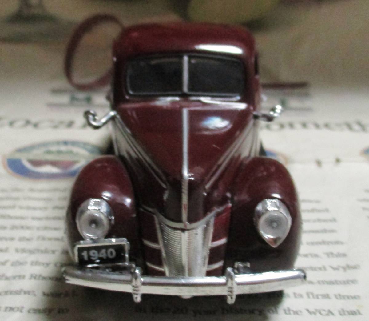 * распроданный *NMMM*1/32*1940 Ford Deluxe Business Coupe темно-коричневый ≠ Franklin Mint 