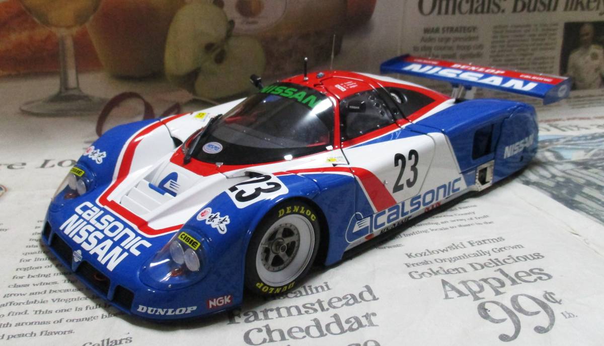 * ultra rare out of print *EXOTO*1/18*1989 Nissan R89C #23 1989 Le Mans 24h* Nissan * Le Mans 