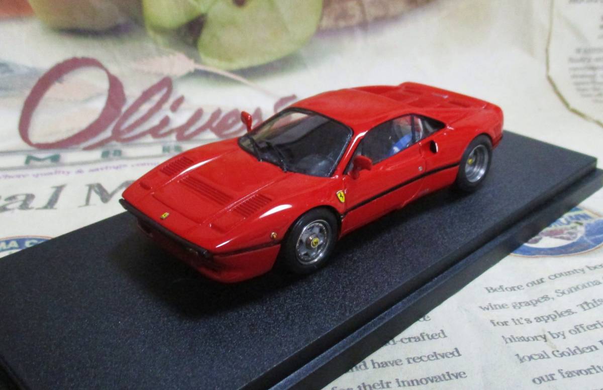 ☆超レア絶版*Bosica完成品*1/43*1984 Ferrari 288 GTO レッド≠BBR