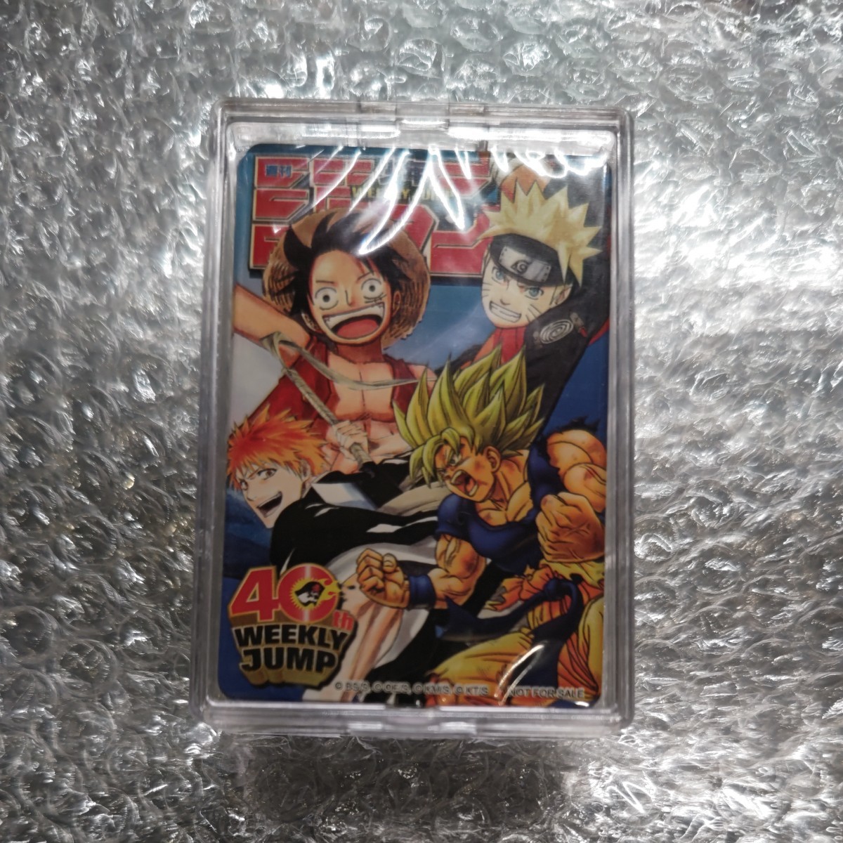 抽選当選品】少年ジャンプ40周年記念 4大スター競演トランプ 抽選当選品】少年ジャンプ40周年記念 4大スター競演トランプ