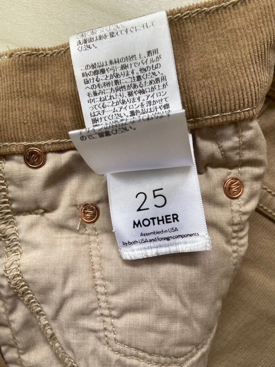 MOTHER マザー コーデュロイパンツ | contifarma.pe