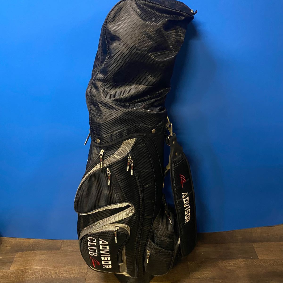 DAIWAダイワADVISOR 11本フレックスR adidasキャディバッグ付 買蔵
