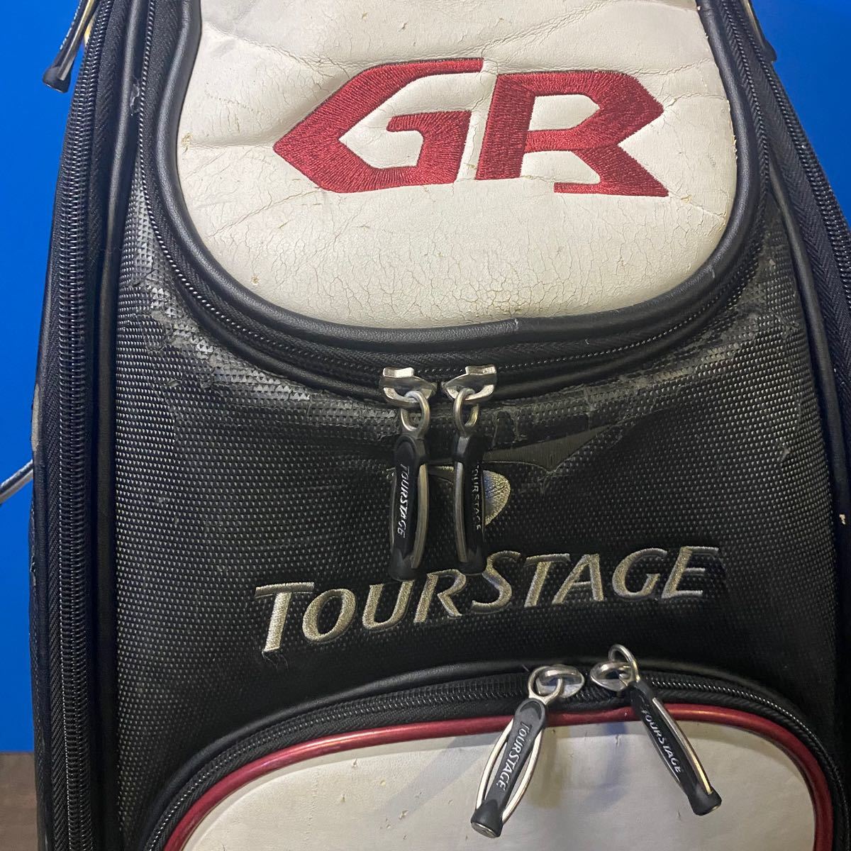 TOURSTAGEゴルフバッグ ツアーステージキャディバッグ フード TOURSTAGEゴルフバッグ ツアーステージキャディバッグ フード