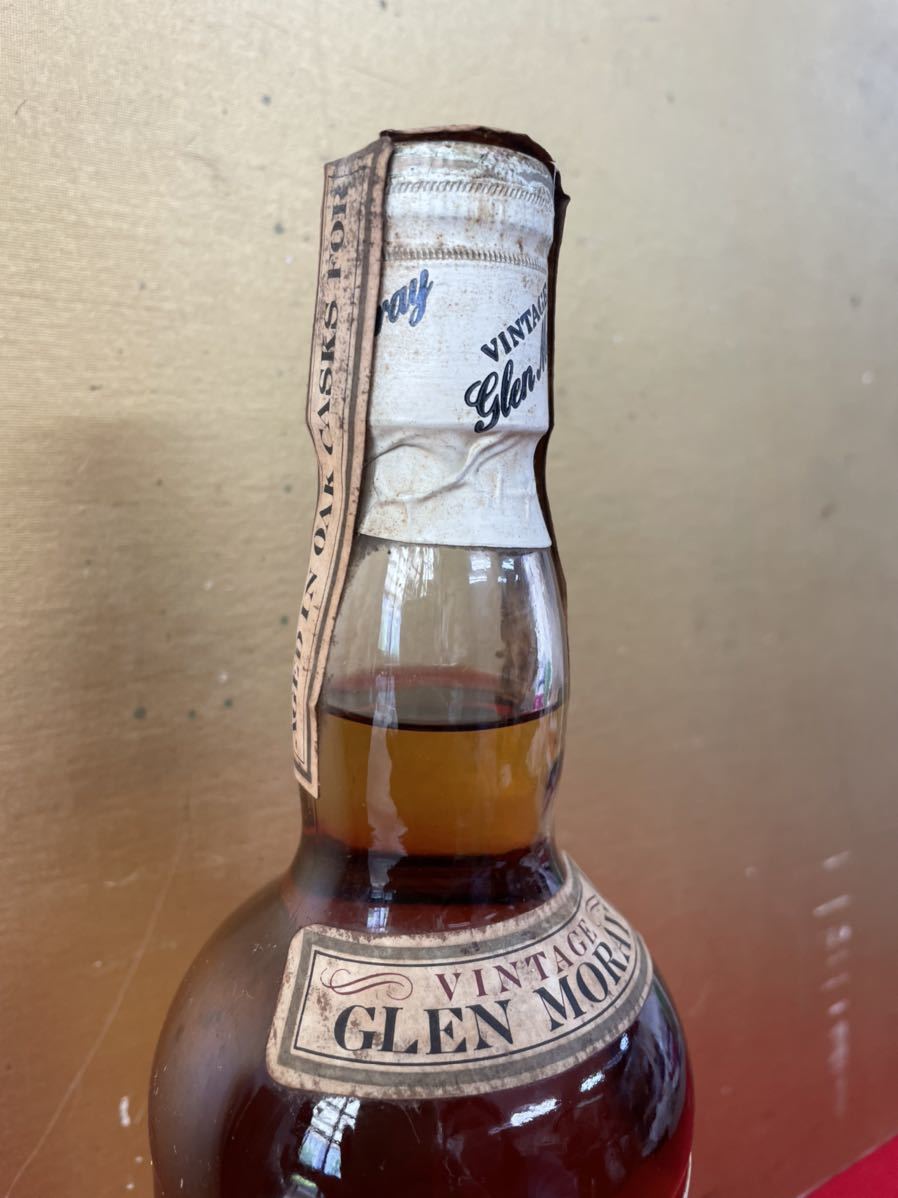 TM☆古酒 GLEN MORAY 1962 グレンマレイ スコッチウイスキー シングルハイランドモルト 箱付き☆_画像7