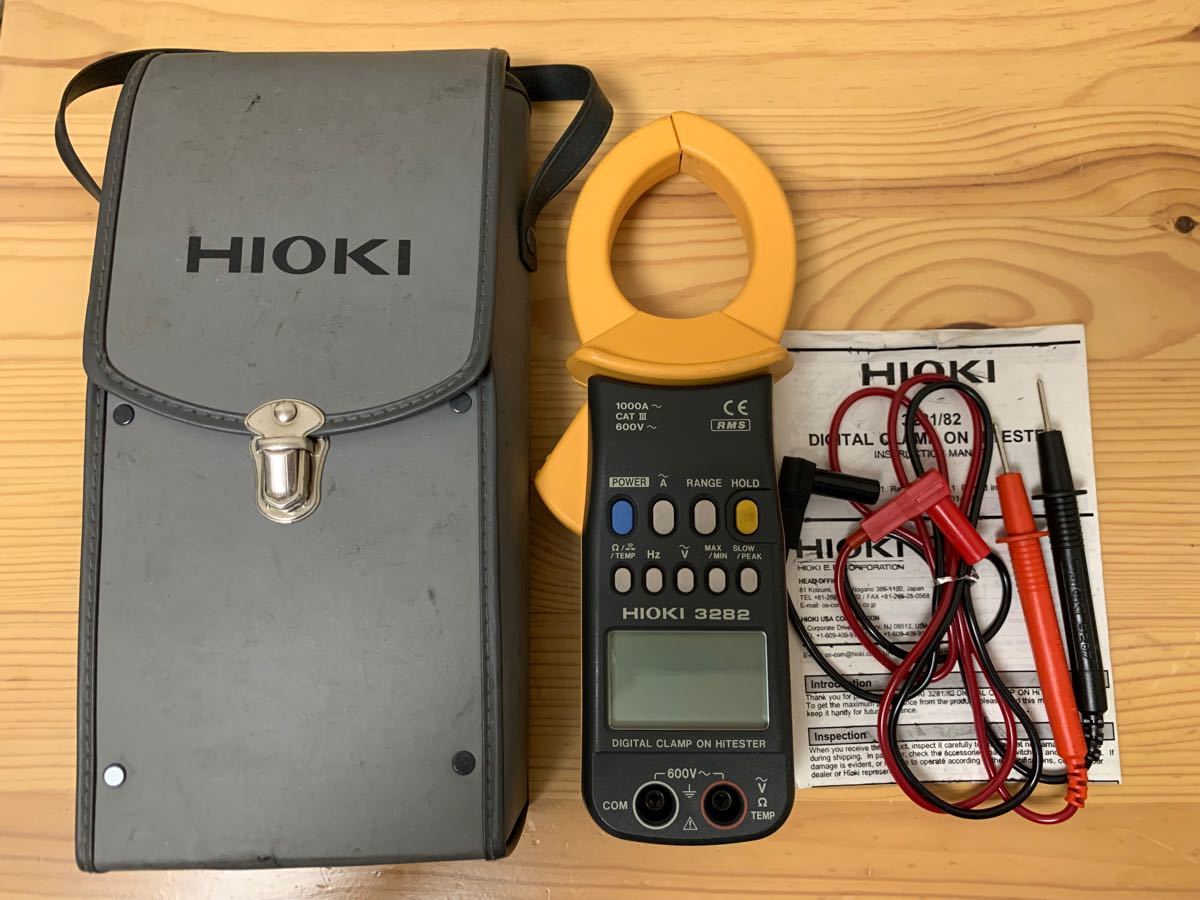 日置電機 HIOKI 3282 デジタルクランプオンハイテスタ 道具、工具 計測