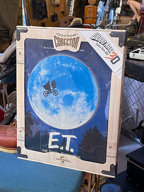 映画「E.T.」3Dウッドアートボード ■ アメリカン雑貨 アメリカ雑貨_画像10