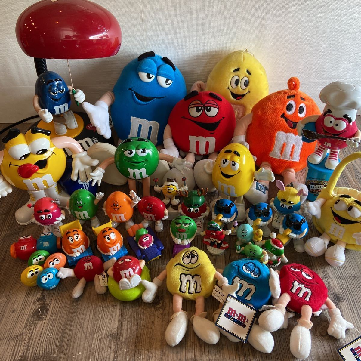 m&m's エムアンドエムズ ぬいぐるみ フィギュア スタンドライト 大量