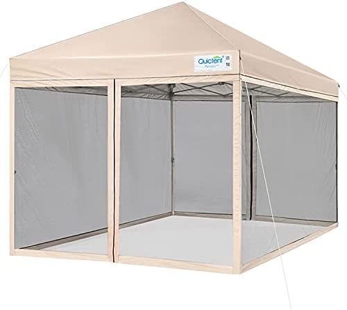 新品 即納 3m 特大サイズ タープテントサイドシートセット蚊帳テント  耐水 虫除け  ワンタッチタープテント キャンプ 庭