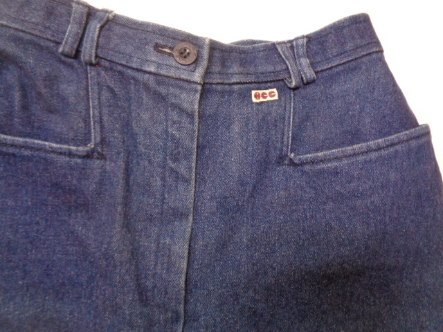 d118-80 HCC GOLF Denim юбка-брюки 13 номер хлопок 100% сделано в Японии Golf одежда 