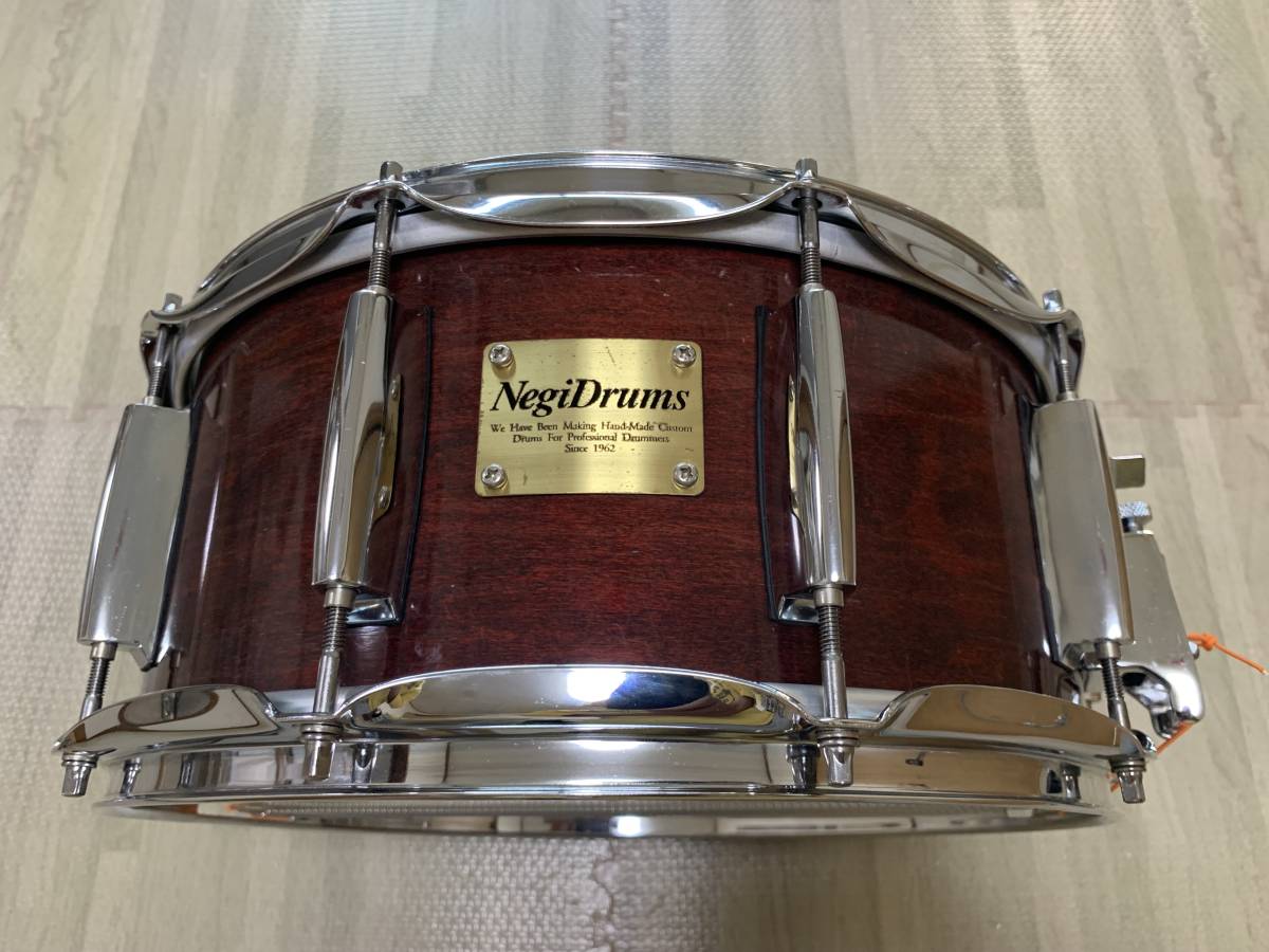 即決 送料無料 状態良 Negi ネギ Vintage 14×6.5 スネア Beech Birch