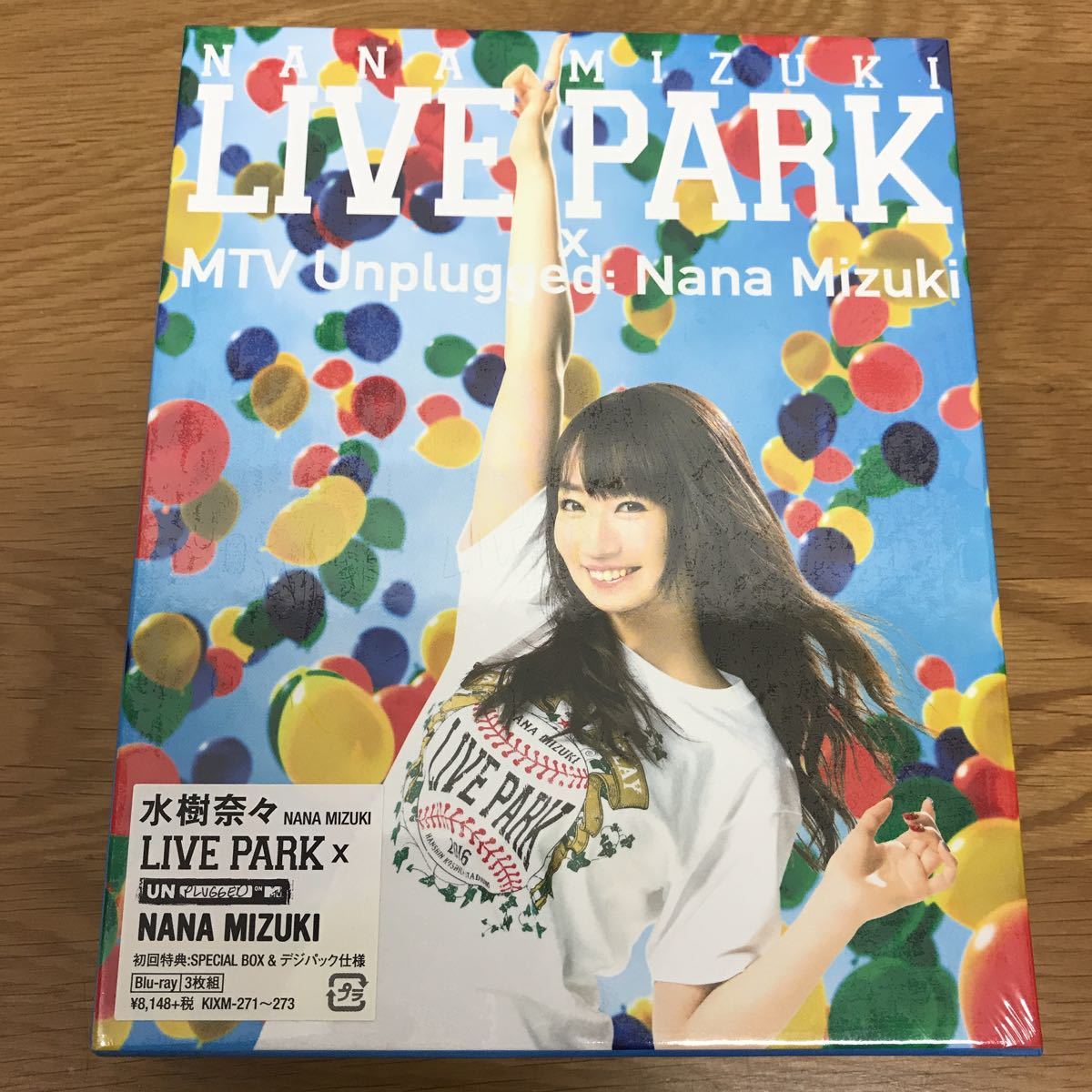 送料無料 新品未開封】水樹奈々 LIVE PARK × MTV Unplugged 初回特典