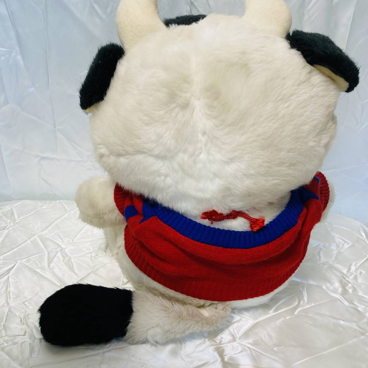 SK редкий редкость OIKE oo ikemo-mo-Moo Moo корова щебетать мягкая игрушка L 50cm Showa Retro колокольчик 