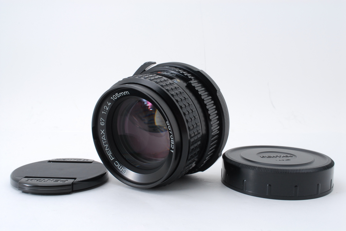 Late Model Pentax 67 Smc 105mm F 2 4 Mf Lens For 6x7 Ii 125 ペンタックス セール特別価格