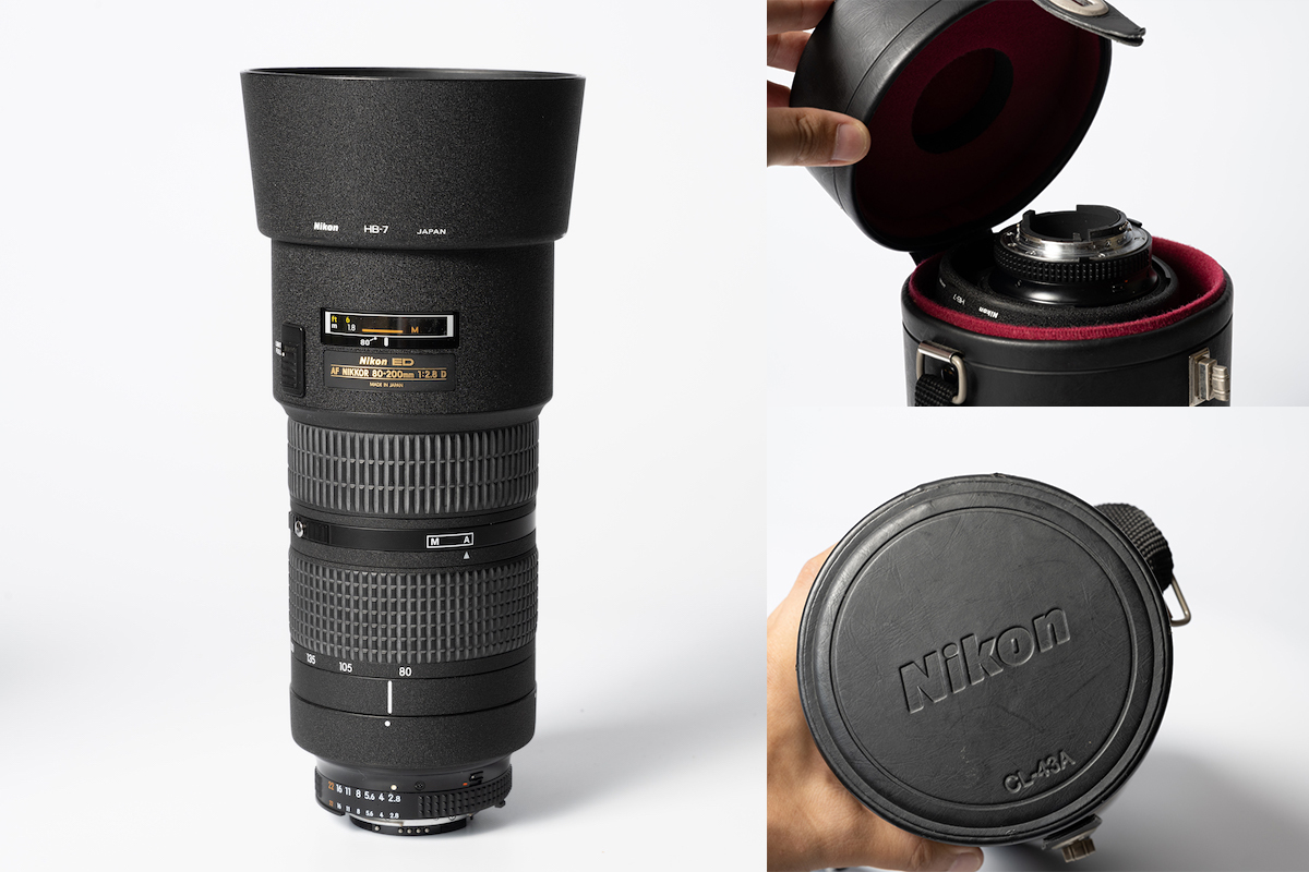 【RE】ニコン NIKON Ai AF Zoom-Nikkor ED 80-200mm F2.8D 専用ケース付き [Ai AF ズームニッコール ニコンFマウント FXフォーマット]