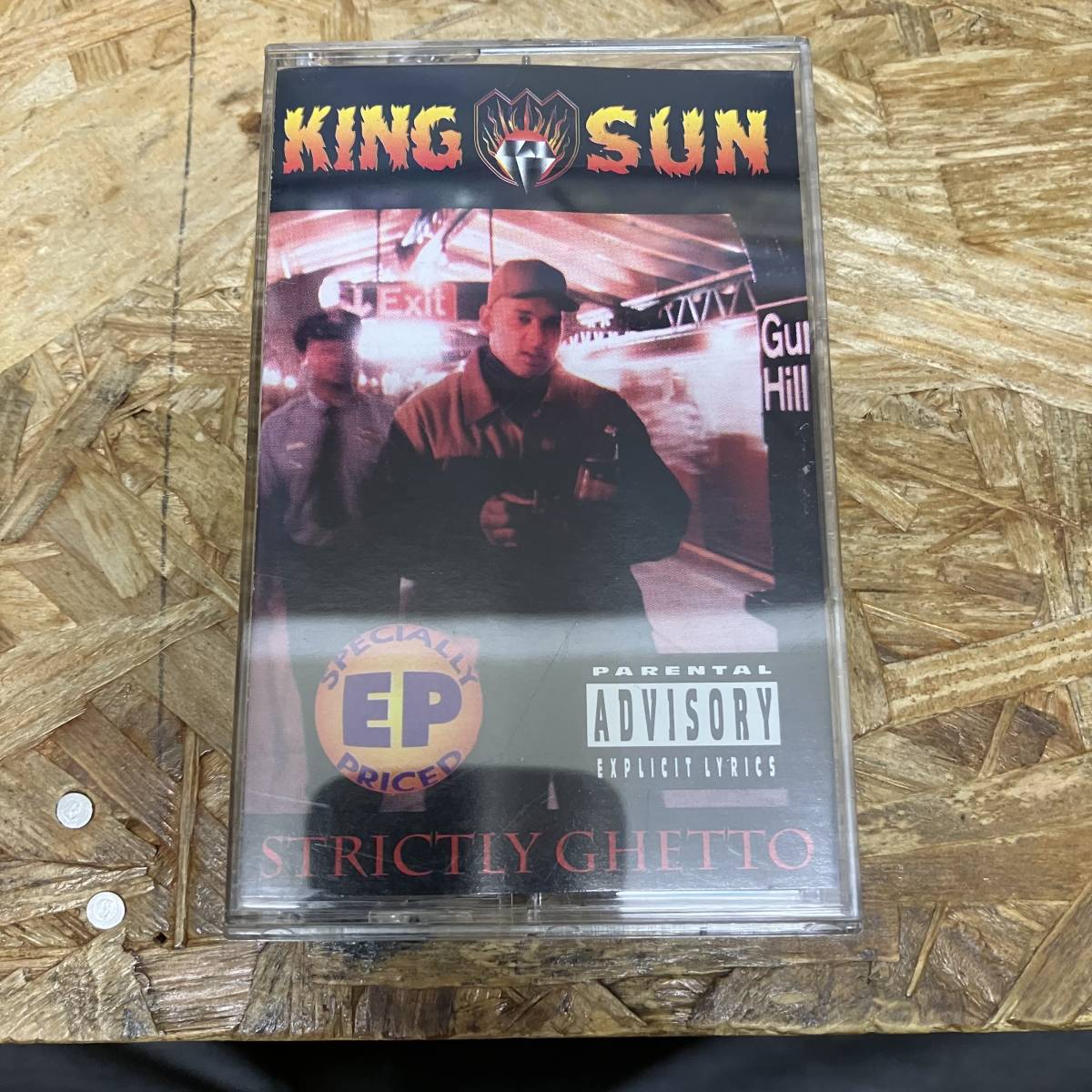 シHIPHOP,R&B KING SUN - STRICTLY GHETTO アルバム,名作! TAPE 中古品の画像1