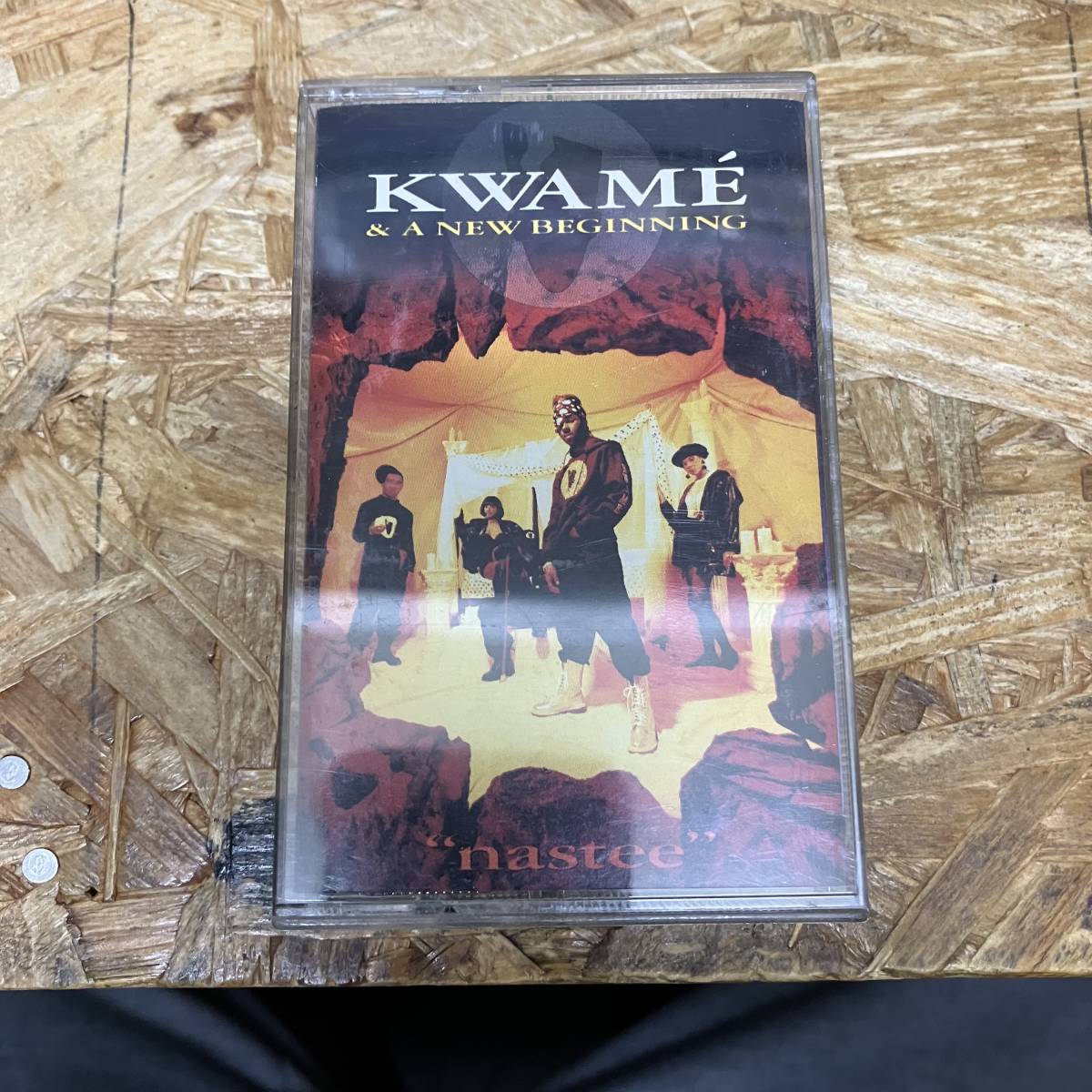 シHIPHOP,R&B KWAME & A NEW BEGINNING - NASTEE アルバム,名作! TAPE 中古品_画像1