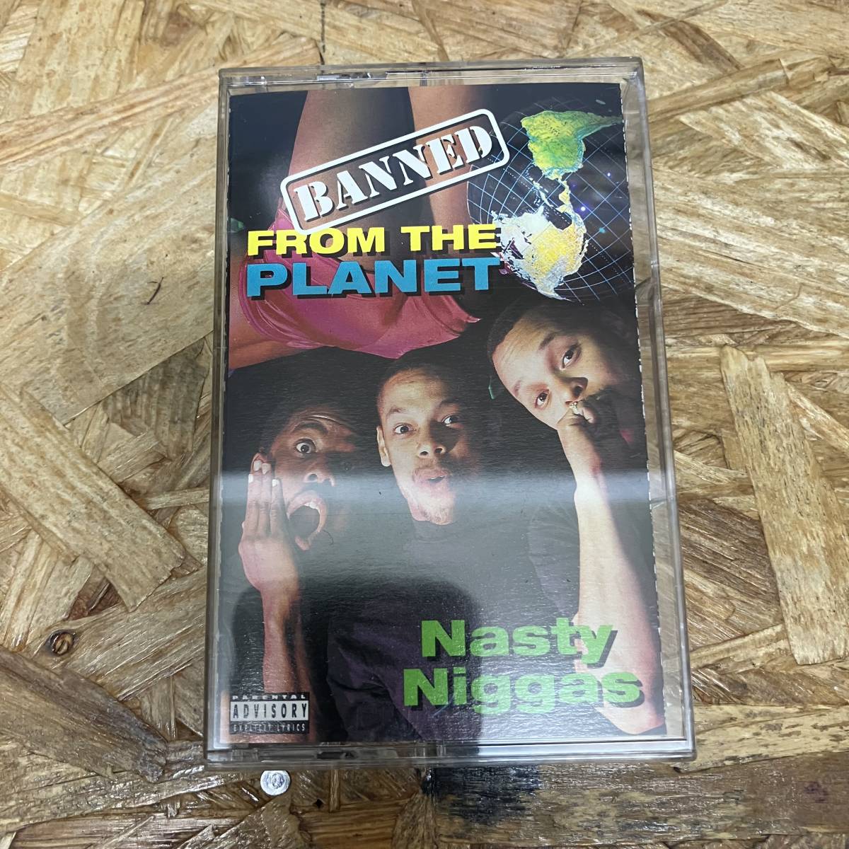 シHIPHOP,R&B NASTY NIGGAS - BANNED FROM THE PLANET アルバム,名作!!! TAPE 中古品_画像1