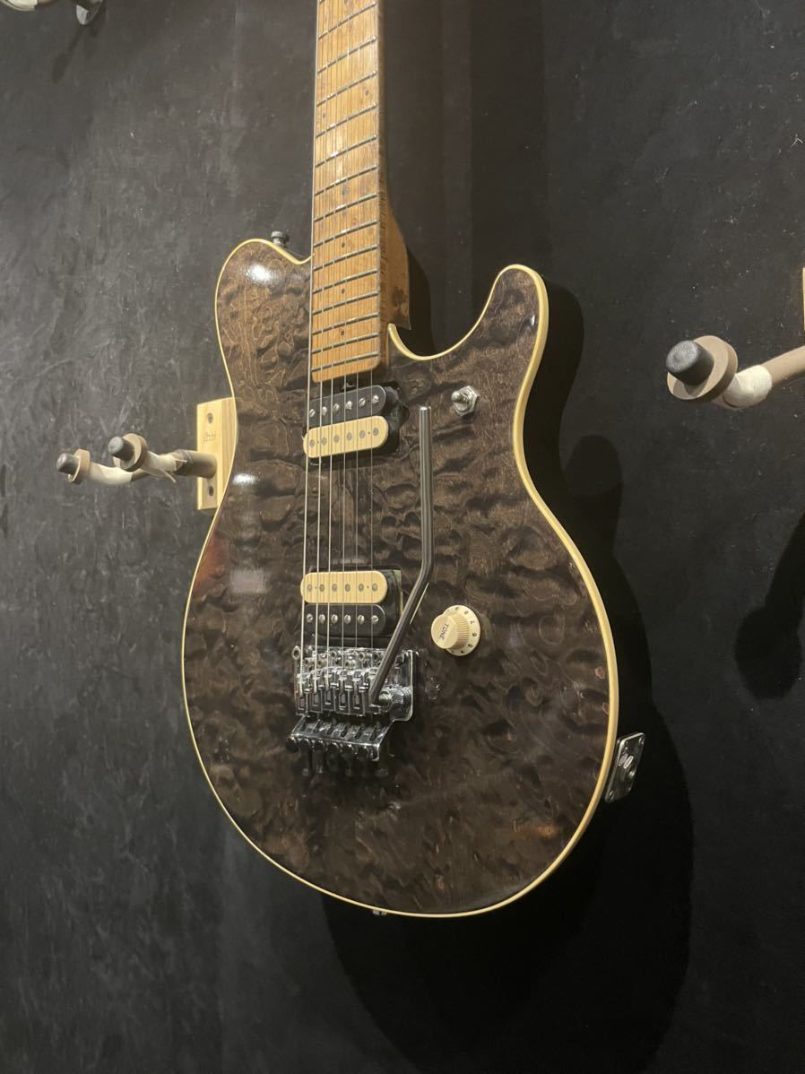 Ernie Ball Music Man AXIS EX Trans Black _画像4