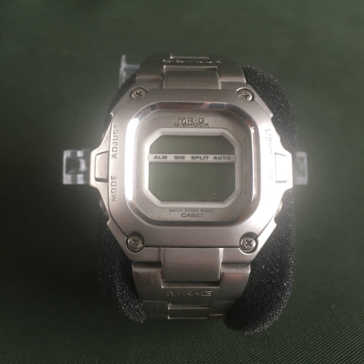 CASIO カシオ G-SHOCK MR-G MRG110 フルメタル仕様 デジタル文字盤 G