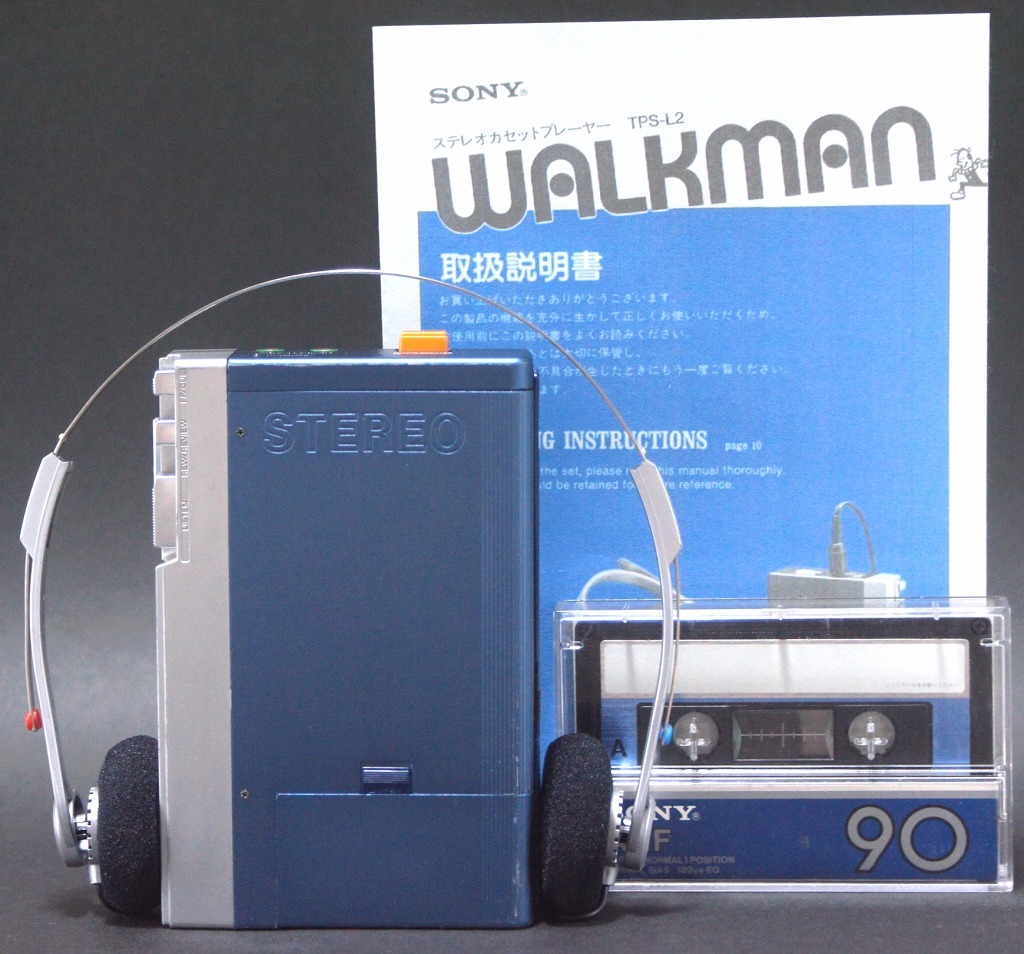 整備済み/完全動作 良い音質の初代ウォークマン SONY TPS-L2 /懐かしい 