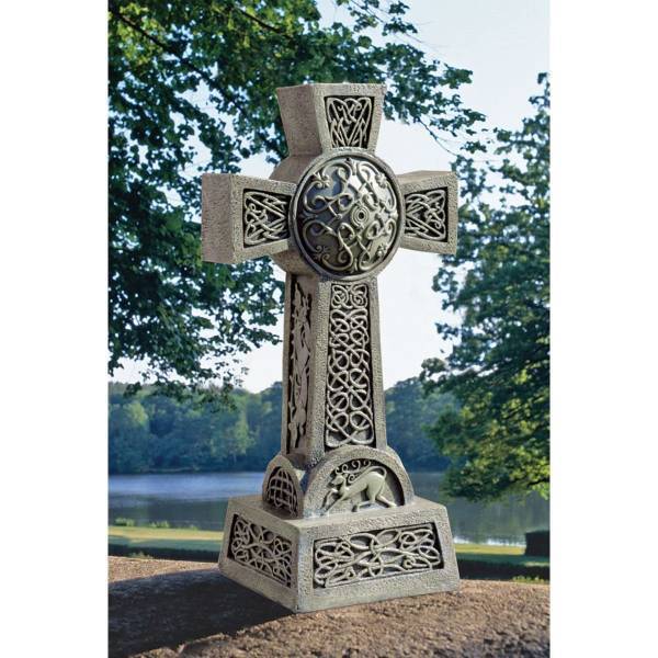 デザイン・トスカノ製 ドニゴール・ケルトの十字架の墓石 彫像 彫刻 アイルランド イングランド（輸入品_画像1
