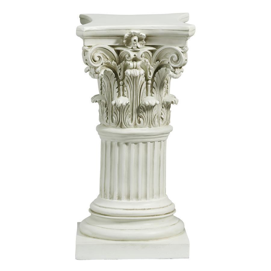 古代ギリシャ建築柱 コリント式 装飾柱 大理石風彫刻 彫像/ アテネ アクロポリス パルテノン神殿(輸入品)