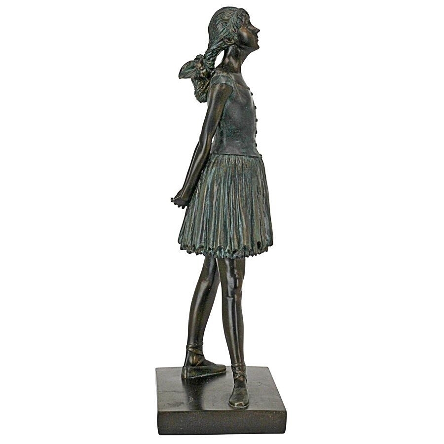 ドガ作 リトル・ダンサー/14歳の小さな踊り子 レプリカ 西洋彫刻 オブジェ置物(輸入品_画像5