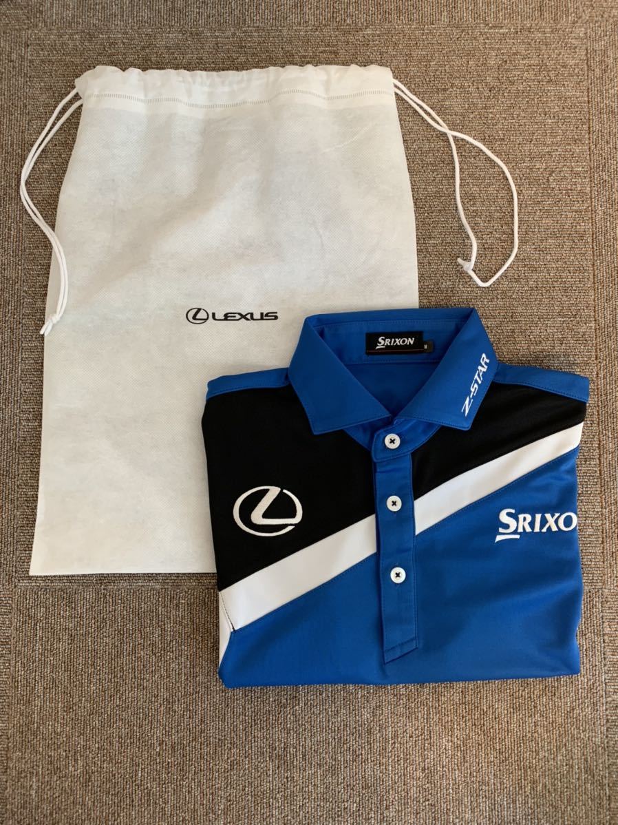 松山英樹 レプリカ バッククロス シャツ 新品 レクサス SRIXON 松山英樹 レプリカ バッククロス シャツ 新品 レクサス SRIXON