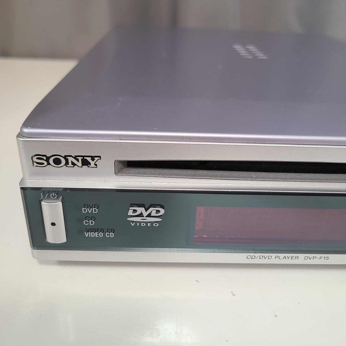 SONY CD/DVDプレーヤー DVP-F15(シルバー|Yahoo!フリマ(旧 SONY CD/DVDプレーヤー DVP-F15(シルバー|Yahoo!フリマ(旧
