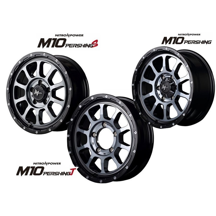 60%OFF!】 15インチ 6H139.7 6.0J 6J 33 6穴 ナイトロパワー M10