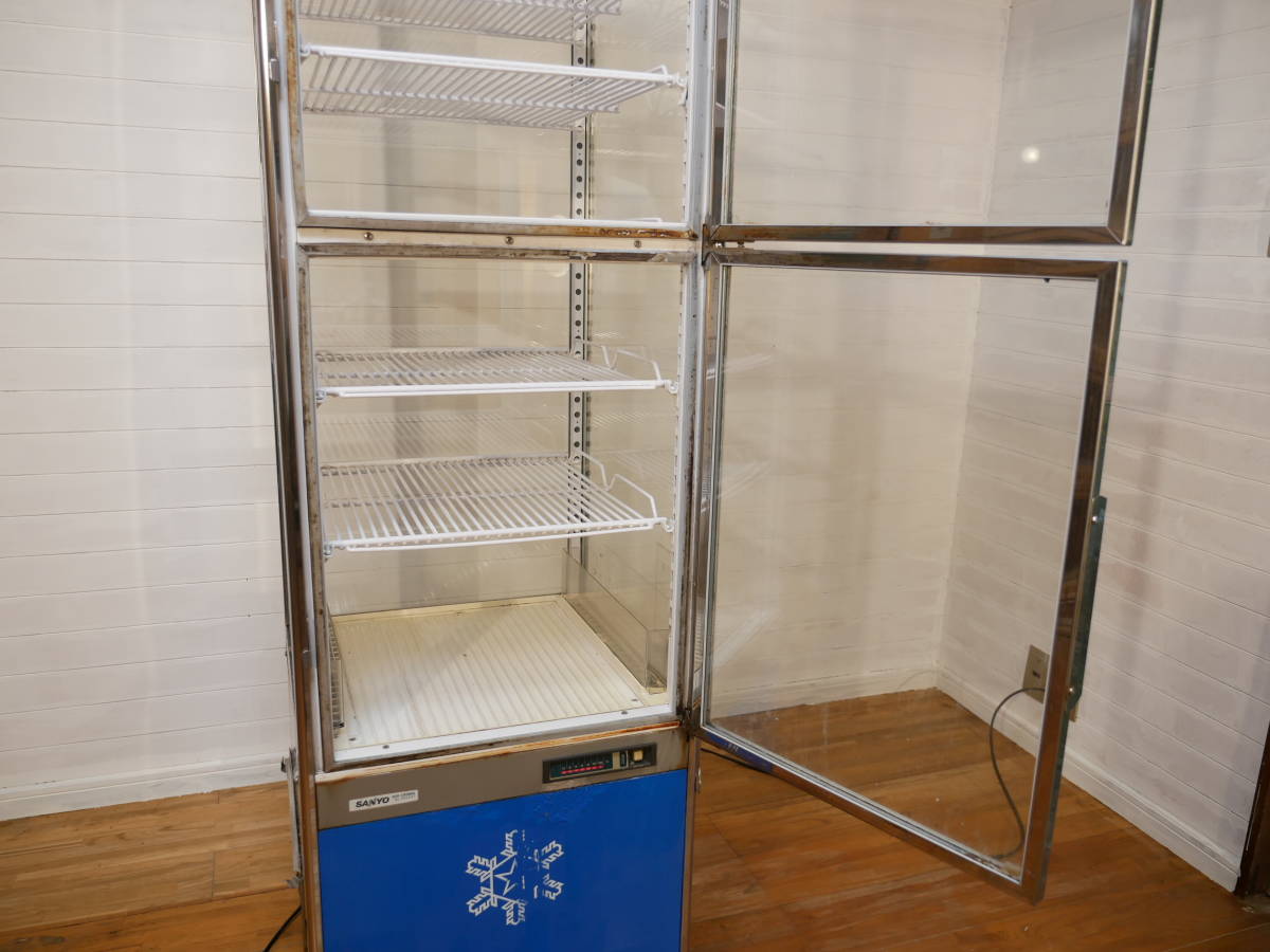 SANYO 冷蔵ショーケース』No.78 サンヨー 雪印 冷蔵庫 飲料 SANYO 冷蔵ショーケース』No.78 サンヨー 雪印 冷蔵庫 飲料