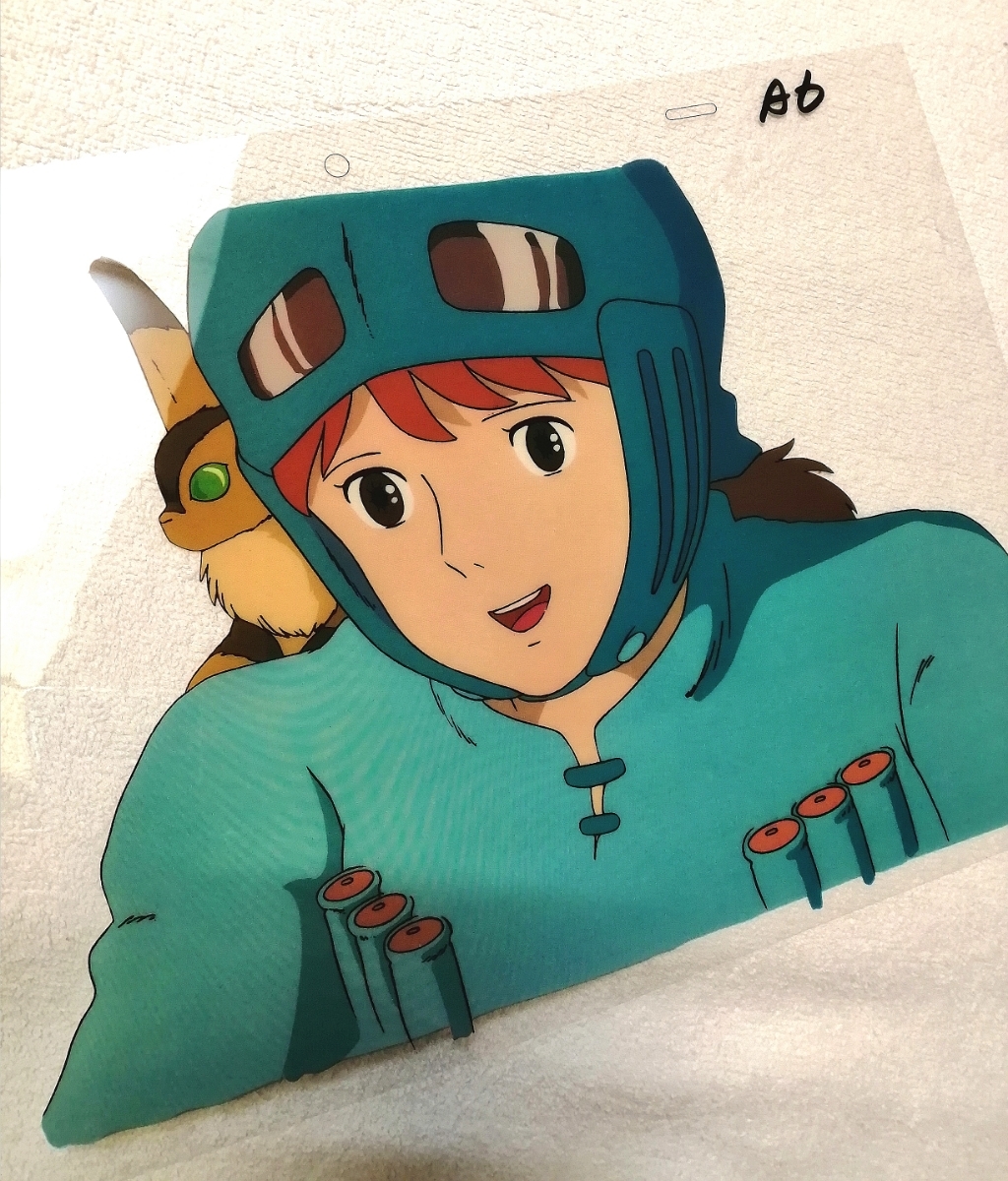 超レア! スタジオジブリ 風の谷のナウシカ【当時物】複製セル画 背景画