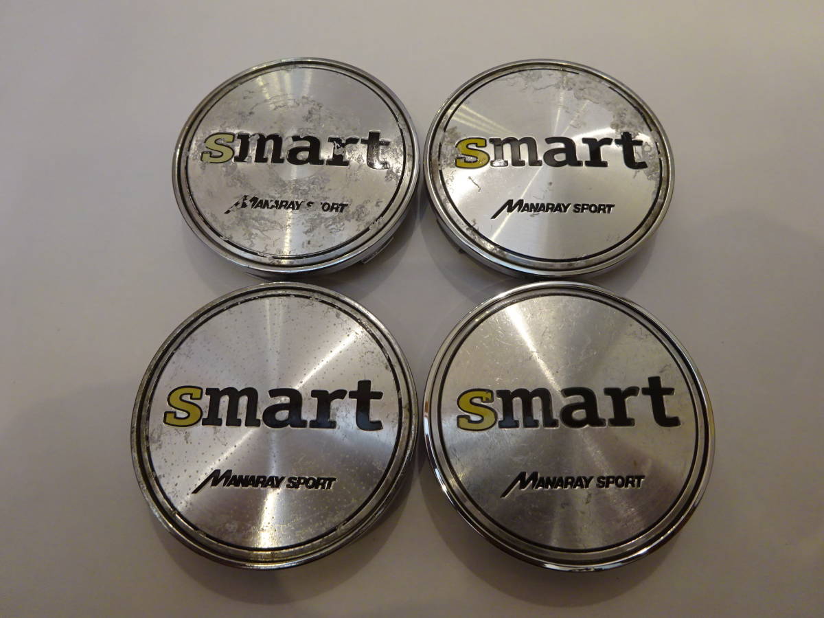 MANARAY SPORT smart ホイール センターキャップ 4個 59.5mm C-270-1 マナレイスポーツ スマートの画像1